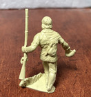 1956 Marx Fort Apache Play Set Cream 60mm Frontiersman 60mm Sp W Base