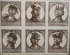 18th Century Antique French Women Fashion Dresser Perfume Bottle Tray Display