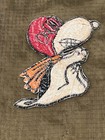 Vintage Red Baron Snoopy Novelty Patch - Peanuts - Us Navy Vietnam - Japan Made