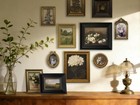 12 Pcs Vintage Picture Frame Set For Gallery Wall     Antique Gold   Brass  Sizes