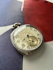 Antique 1914 Elgin Gr 315 Art Deco 15j Sz 12 Pocket Watch - Fancy Case 