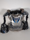 Fox Racing Youth Chest Protector - Size Large - Blue   Chrome 