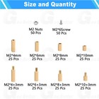 300pcs M2 Hex Male-female Standoff screw nut Assortment Kit For Raspberry-pi Pcb