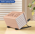 Adjustable Laptop Table Stand Lap Sofa Bed Tray Foldable Pc Notebook Desk 8 Lev