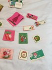 Vintage Christmas Gift Tags Assorted Large Lot Hallmark american Greetings New