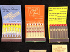 Lot Of 6 Vtg Feature Matchbooks -full-unstruck