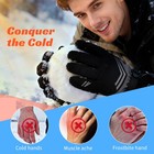 Electric Heated Gloves - 6000mah Rechargeable For Snow Riding Biking Skiing Men