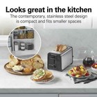 Hamilton Beach 2 Slice Toaster With Wide Slots  Bagel Function  Toast Boost  Sta