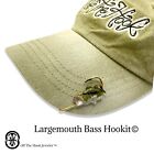 Large Mouth Bass Hookit     - Fishing Hat Pin - Fishing Hat Clip -  Brim Clip