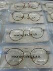 Lot Of 10 Vintage Moda Italia  Eyeglasses 007 Tortoise New Metal  Retro 48-20
