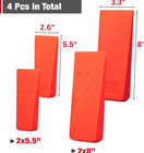 6 Pack Tree Felling Wedges Chainsaw Wedges 5 5 8 Tree Cutting Equipment