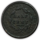 1809 Classic Head Half Cent Choice Very Fine Vf  xf Coin  26777