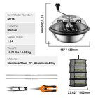 Uimoso 16  19  Manual Leaf Bowl Bud Trimmer W  Stainless-steel Blades Drying Bag