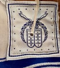 Jewish Tallit Prayer Shawl Blue Silver  Hebrew Embroidery Tzitzit 68    Tallis