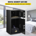 33  Strong Iron  Larger Digital Keypad Security Box W  Safe Lock Money Jewelry