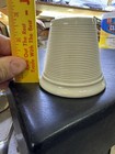 Vtg Antique French Pyrogene Rare Ribbed Match Striker Holder Bistro Ceramic Nice