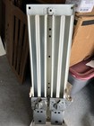 Vintage 1970   s Era 2 Row Condom Dispenser Machine 32 5  White Front Advertising