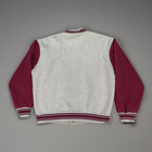 Vintage American Airlines Baseball Bomber Jacket Size L Aviation Transportation