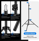 Neewer 190cm Foldable Light Stands For Relfectors Softboxes Lights