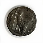 Tiberius 14-37 Ad  Silver Bible Tribute Penny Ar Denarius Coin Roman Empire