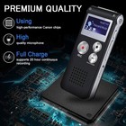 Digital Voice Recorder Dictaphone Audio Mini Small Spy Sound Recorder Lecture