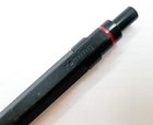 Nos Rotring Newton Ballpoint Pen Black Color Vintage Push Cap