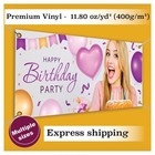 Custom Vinyl Banner With Grommets   personalized Full Color Print    indoor outdoor