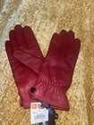 Wilsons Leather Thinsulate Women   s 40 Gram Genuine Leather Gloves Black Sz Snwt
