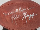 Robert Kraft Signed Wilson Football Game Ball Duke Jsa Coa Patriots
