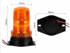 Flashing Strobe Beacon Emergency Led Warning Light X2 Car Auto Amber Lamp 10-30v