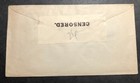 1917 Canada Advertising Ford Motor Co  Censored Wwl Cover  Ford  Ont Cancel