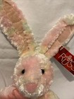 Russ Rainbow The Pastel Bunny rabbit Plush Item No  5213 Easter Basket Ready