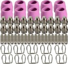 60 Pcs Plasma Cutter Torch Consumables Kit For Sg-55  Ag-60  Wsd-60 Cut50 60amp