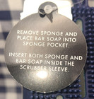 All New Men s Shop Blue Body Bar Scrubber Bath   Body Works Ships Free 