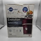 Insinkerator Evolution Select Plus Food Waste Disposer 3 4 Hp Red 