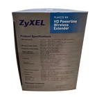 Zyxel Hd Powerline N300 Advanced Connect play Wireless Extender Kit Pla4231 4201
