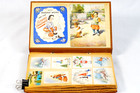 Ephemera Scrap Book  Big 1920-30s  23 Pages Cut Outs Holiday Cards
