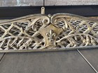 Victorian Brass Fireplace Fender 48    L  X 9 5    D X 5    H