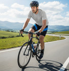 Mens Bicycling Shorts 3d Gel Pad Anti-slip Gripper Moisture Wicking Lycra New