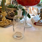 Antique M  B  W  Glass Pharmaceutical apothecary Bottle Con Acid Sulfuric H2so4