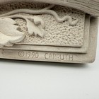 Vintage 1990 George Carruth Concrete Plaque Singing Baby Birds Garden Decoration