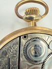 Elgin Fancy Dial 16 Size Antique Pocket Watch Beautiful Engraved Case E12034