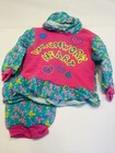 Vintage Kids Clothing Hoody   Pants Set  patchwork Heart  Size 4t Girls Bin 41
