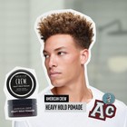 American Crew Men s Hair Pomade  Like Styling Gel With Heavy Hold   High Shine 