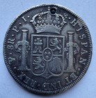 Bolivia 1815 Pts Pj 8 Reales Silver Coin Km  84 1815 Bolivia 8r
