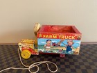 Vintage Fisher Price 1950 s  845 Campbells Kid Farm Truck Pull Toy - Parts