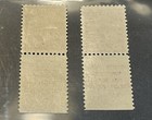 Israel Scott  3b-4b 1948  Doar Ivri 10p And 15p Wrong Descriptive Tab Set Mnh  