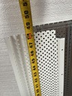 80 Feet  20 Pieces  Of 6 Inch White Aluminum Leaf   Debris Gutter Guards