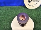 B  Moran Hand-turned Purple Chimney Olivewood Bowl For H Wiebe Radiator Pipe