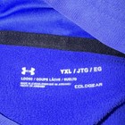 Under Armour Coldgear Boys Yxl Blue Fleece Pullover Hoodie Pockets Loose